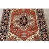 Image 3 : A WOOL HAND KNOTTED SERAPI ORIENTAL AREA RUG.