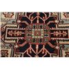 Image 7 : A WOOL HAND KNOTTED SERAPI ORIENTAL AREA RUG.