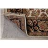 Image 10 : A WOOL HAND KNOTTED FLORAL ORIENTAL AREA RUG.