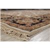Image 11 : A WOOL HAND KNOTTED FLORAL ORIENTAL AREA RUG.