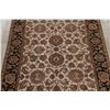 Image 3 : A WOOL HAND KNOTTED FLORAL ORIENTAL AREA RUG.