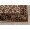 Image 6 : A WOOL HAND KNOTTED FLORAL ORIENTAL AREA RUG.