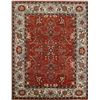 Image 1 : A WOOL HAND KNOTTED SERAPI ORIENTAL AREA RUG.