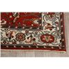 Image 6 : A WOOL HAND KNOTTED SERAPI ORIENTAL AREA RUG.