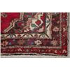 Image 6 : A WOOL HAND KNOTTED HALLWAY ORIENTAL RUG RUNNER.