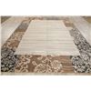 Image 12 : A WOOL HAND KNOTTED FLORAL TURKISH AREA RUG.
