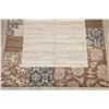 Image 5 : A WOOL HAND KNOTTED FLORAL TURKISH AREA RUG.
