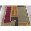 Image 3 : A WOOL HAND KNOTTED TIBETAN ORIENTAL AREA RUG.