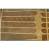 Image 8 : A WOOL HAND KNOTTED TIBETAN ORIENTAL AREA RUG.