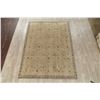 Image 2 : A WOOL HAND KNOTTED FLORAL ORIENTAL AREA RUG.