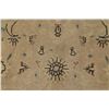 Image 7 : A WOOL HAND KNOTTED FLORAL ORIENTAL AREA RUG.
