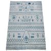 Image 2 : A WOOL HAND KNOTTED MOROCCAN AREA RUG.
