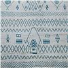 Image 3 : A WOOL HAND KNOTTED MOROCCAN AREA RUG.