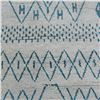 Image 4 : A WOOL HAND KNOTTED MOROCCAN AREA RUG.