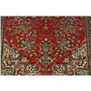 Image 3 : A WOOL HAND KNOTTED FLORAL ORIENTAL AREA RUG.