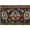Image 5 : A WOOL HAND KNOTTED FLORAL ORIENTAL AREA RUG.