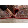 Image 12 : A WOOL HAND KNOTTED ORIENTAL AREA RUG.