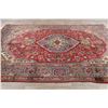 Image 9 : A WOOL HAND KNOTTED ORIENTAL AREA RUG.