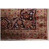 Image 6 : A WOOL HAND KNOTTED FLORAL ORIENTAL AREA RUG.