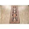Image 2 : A WOOL HAND KNOTTED SERAPI ORIENTAL RUG RUNNER.