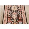 Image 3 : A WOOL HAND KNOTTED SERAPI ORIENTAL RUG RUNNER.