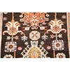 Image 4 : A WOOL HAND KNOTTED SERAPI ORIENTAL RUG RUNNER.
