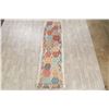 Image 2 : A WOVEN HAND KNOTTED TURKISH KILIM RUNNER.