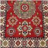 Image 3 : A WOOL HAND KNOTTED KAZAK ORIENTAL AREA RUG.