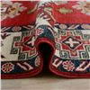 Image 8 : A WOOL HAND KNOTTED KAZAK ORIENTAL AREA RUG.