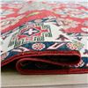 Image 9 : A WOOL HAND KNOTTED KAZAK ORIENTAL AREA RUG.