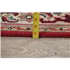 Image 11 : A WOOL HAND KNOTTED HERIZ ORIENTAL AREA RUG.
