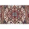 Image 4 : A WOOL HAND KNOTTED HERIZ ORIENTAL AREA RUG.