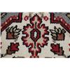 Image 7 : A WOOL HAND KNOTTED HERIZ ORIENTAL AREA RUG.