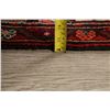 Image 11 : A WOOL HAND KNOTTED FLORAL ORIENTAL RUG RUNNER.