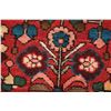 Image 7 : A WOOL HAND KNOTTED FLORAL ORIENTAL RUG RUNNER.
