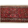 Image 9 : A WOOL HAND KNOTTED FLORAL ORIENTAL RUG RUNNER.