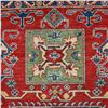 Image 4 : A WOOL HAND KNOTTED KAZAK ORIENTAL AREA RUG.