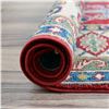 Image 5 : A WOOL HAND KNOTTED KAZAK ORIENTAL AREA RUG.