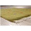 Image 11 : A WOOL HAND KNOTTED GABBEH ORIENTAL AREA RUG.