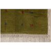 Image 6 : A WOOL HAND KNOTTED GABBEH ORIENTAL AREA RUG.