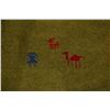Image 7 : A WOOL HAND KNOTTED GABBEH ORIENTAL AREA RUG.