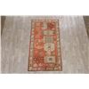 Image 2 : A WOOL HAND KNOTTED ORIENTAL AREA RUG.