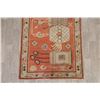 Image 4 : A WOOL HAND KNOTTED ORIENTAL AREA RUG.