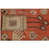 Image 8 : A WOOL HAND KNOTTED ORIENTAL AREA RUG.