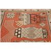 Image 9 : A WOOL HAND KNOTTED ORIENTAL AREA RUG.