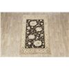 Image 2 : A WOOL HAND KNOTTED FLORAL ORIENTAL AREA RUG.