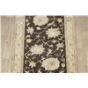 Image 3 : A WOOL HAND KNOTTED FLORAL ORIENTAL AREA RUG.