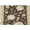 Image 4 : A WOOL HAND KNOTTED FLORAL ORIENTAL AREA RUG.