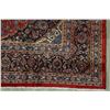 Image 6 : A WOOL HAND KNOTTED FLORAL ORIENTAL AREA RUG.