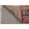 Image 10 : A WOOL HAND KNOTTED FLORAL ORIENTAL AREA RUG.